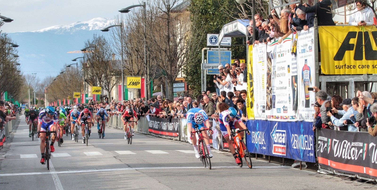 arrivo San Martino di Lupari: 1. Syritsa, 2. Boscaro, 3. Manfredi