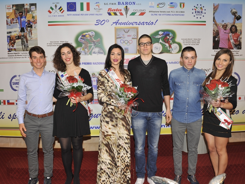 Il podio del Gran Premio Giovani 2014