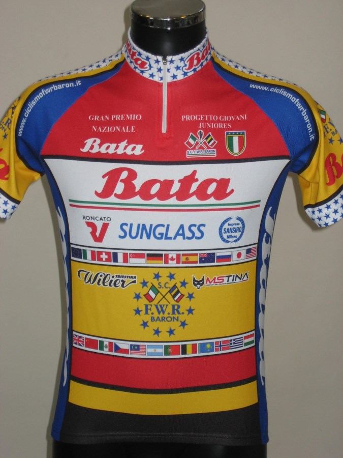 la maglia del vincitore del Gran Premio nazionale BATA